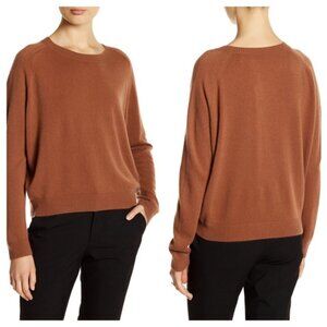 Vince Burnt Orange Cashmere Sweater